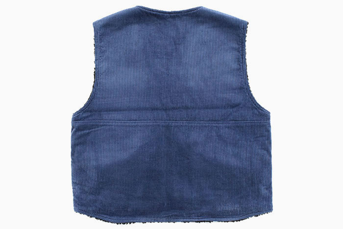 ステューシー ジャケット STUSSY メンズ Wide Wale Reversible (stussy Vest ベスト リバーシブル コーデュロイ  ボア 115541 USAモデル 正規)