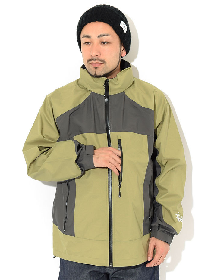 ステューシー ジャケット STUSSY メンズ Taped Seam Rain Shell