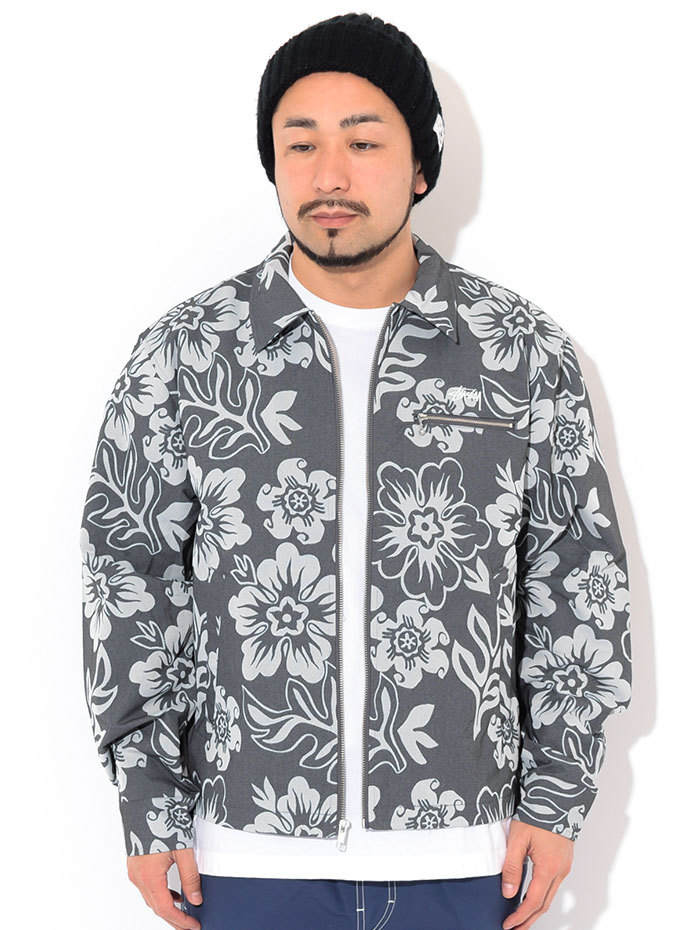 ステューシー ジャケット STUSSY メンズ Hawaiian Zip ( stussy JKT JACKET アウター ブルゾン 男性用  115568 USAモデル 正規 )