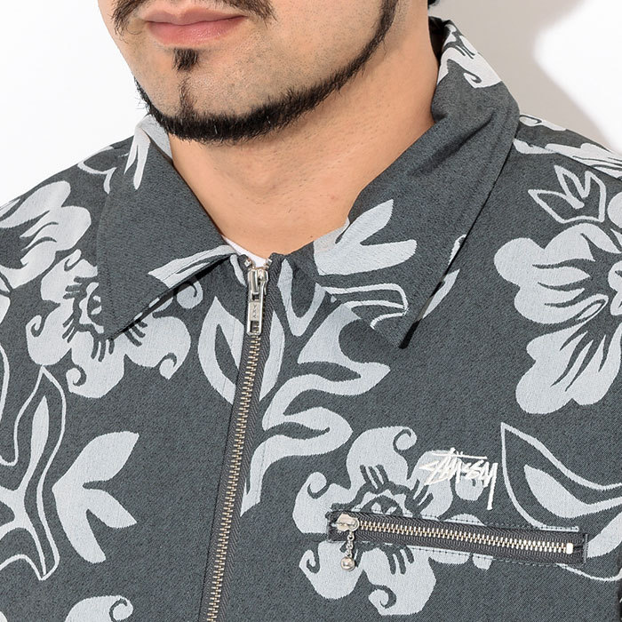 STUSSY ステューシー ジャケット メンズ Hawaiian Zip ( stussy