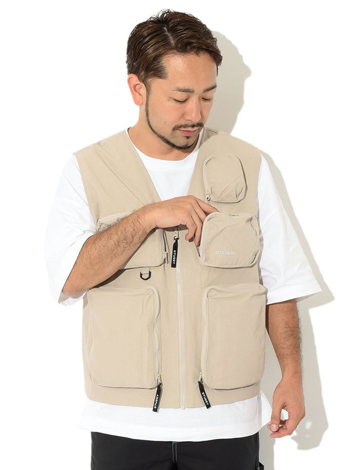 ステューシー ジャケット STUSSY メンズ Nylon Approach ( stussy Vest