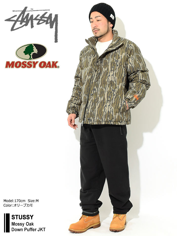 ステューシー ジャケット STUSSY メンズ Mossy Oak Down Puffer (stussy JKT モッシーオーク 迷彩  ダウンジャケット 115625 USAモデル 正規)