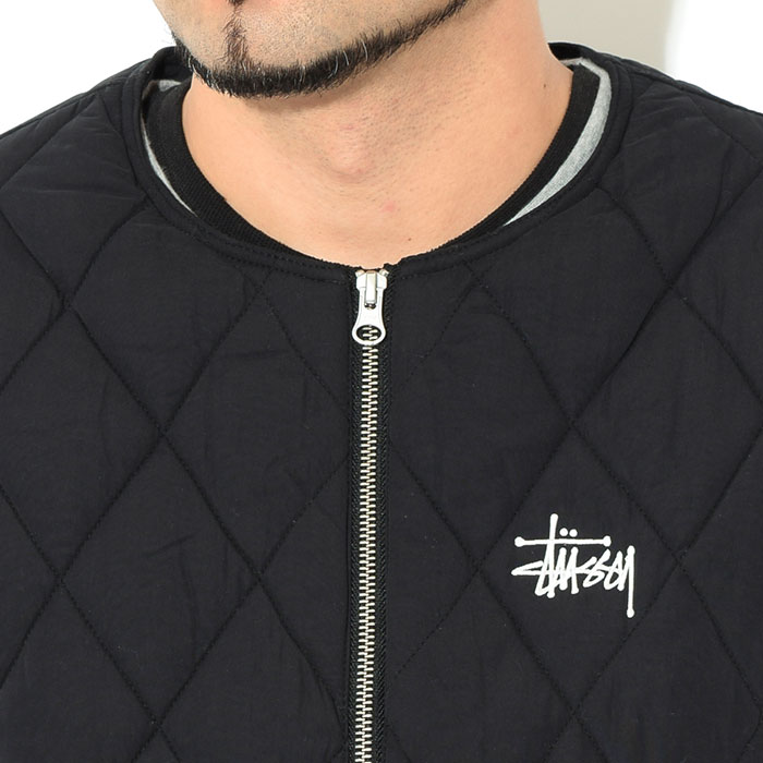 ストゥーシーキルティングベスト 楽天市場】ステューシー STUSSY ジャケット メンズ Recycled Nylon