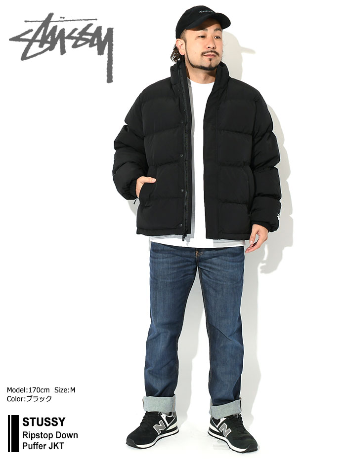 ステューシー ジャケット STUSSY メンズ Ripstop Down Puffer(stussy