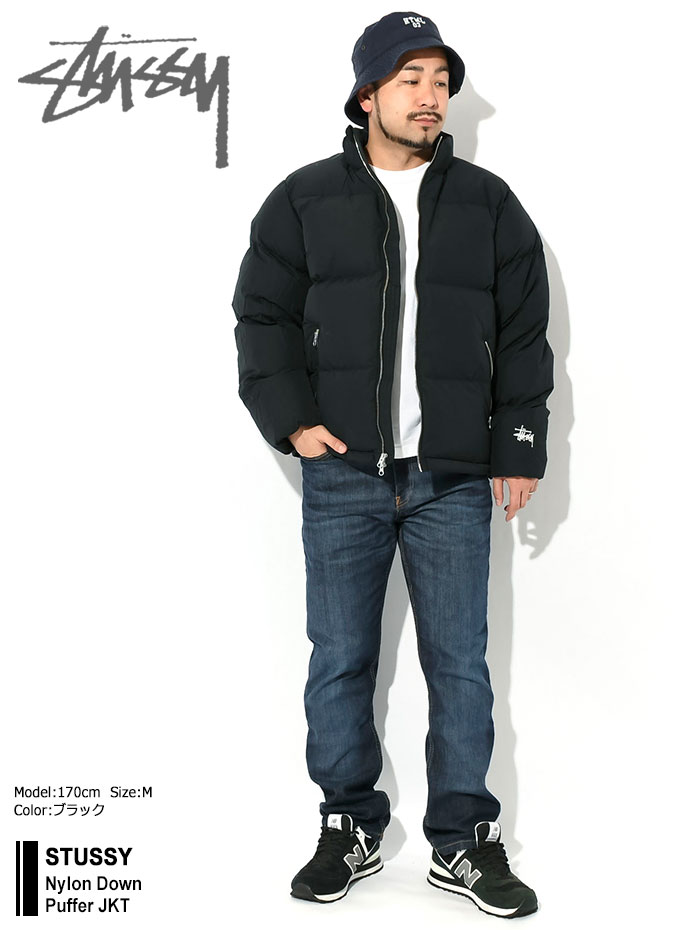 ステューシー ジャケット STUSSY メンズ Nylon Down Puffer ( stussy JKT ダウンジャケット JACKET アウター  115711 USAモデル 正規 )