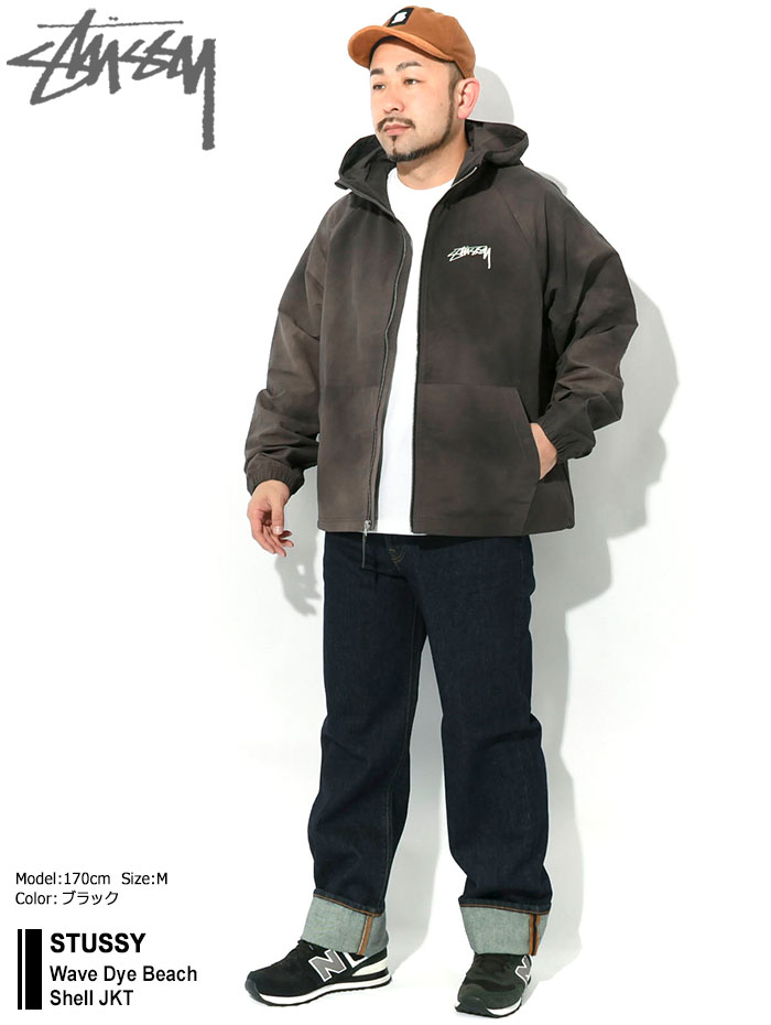 STUSSY ステューシー ジャケット メンズ Wave Dye Beach Shell STUSSY ステューシー ジャケット メンズ Wave Dye Beach Shell