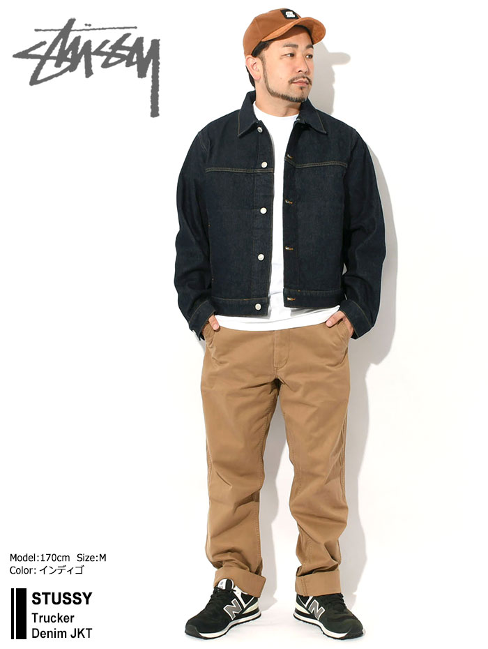 STUSSY（ステューシー） ジャケット メンズ Trucker Denim ( stussy
