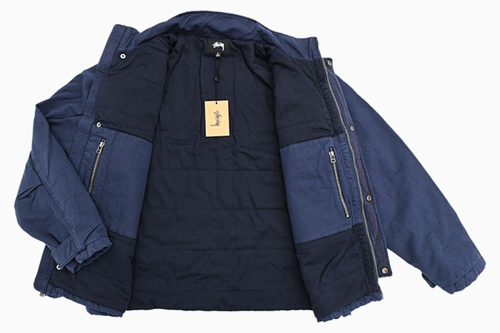 STUSSYステューシーのジャケット Canvas Insulated Work12