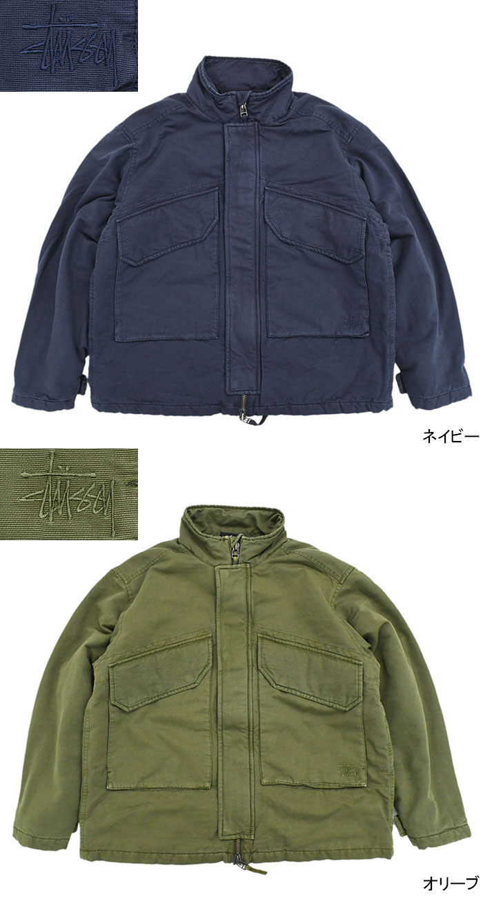 STUSSYステューシーのジャケット Canvas Insulated Work06