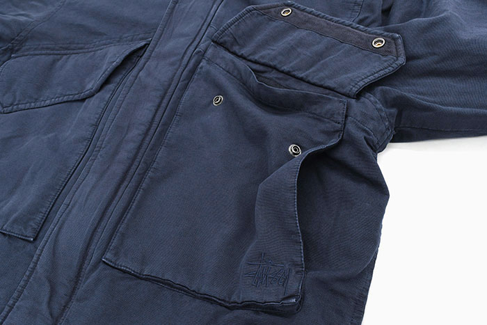 STUSSYステューシーのジャケット Canvas Insulated Work09