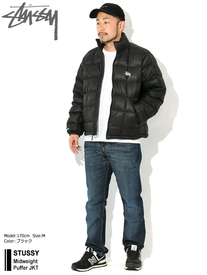STUSSY ステューシー ジャケット メンズ Midweight Puffer