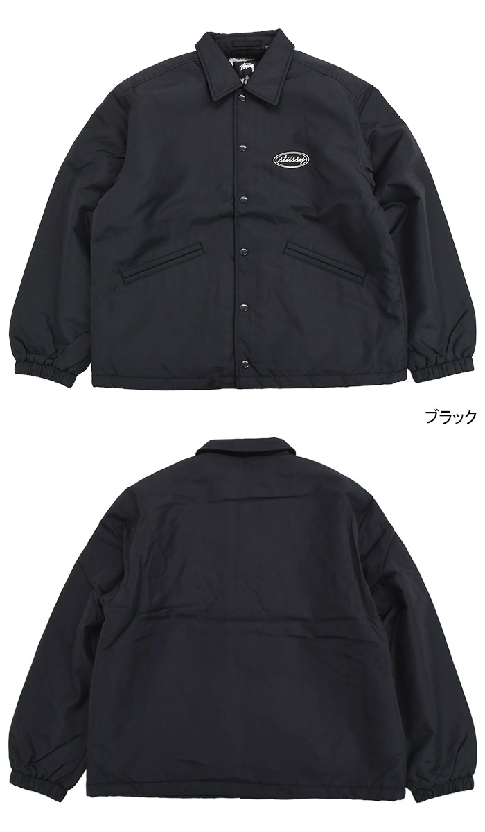 STUSSY（ステューシー） ジャケット メンズ Coaches ( stussy JKT 中綿