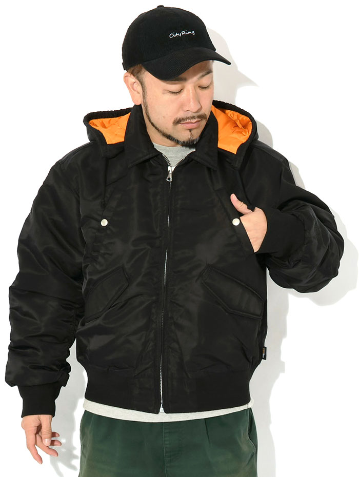 STUSSYステューシーのジャケット Flight Bomber02