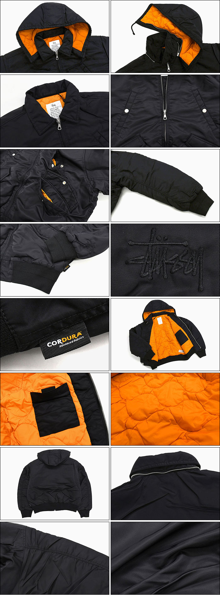 STUSSYステューシーのジャケット Flight Bomber08