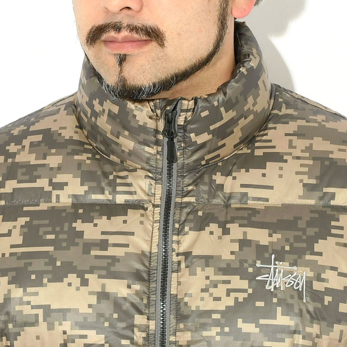 STUSSYステューシーのジャケット Micro Ripstop Down Mock05