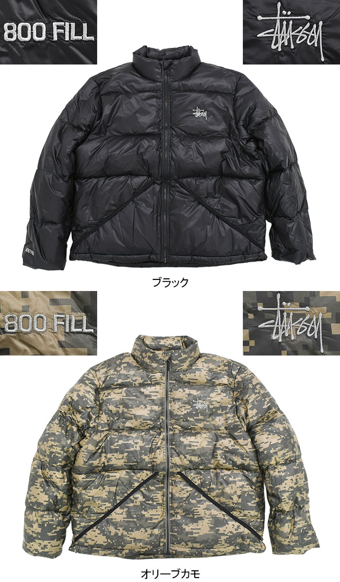 STUSSYステューシーのジャケット Micro Ripstop Down Mock06