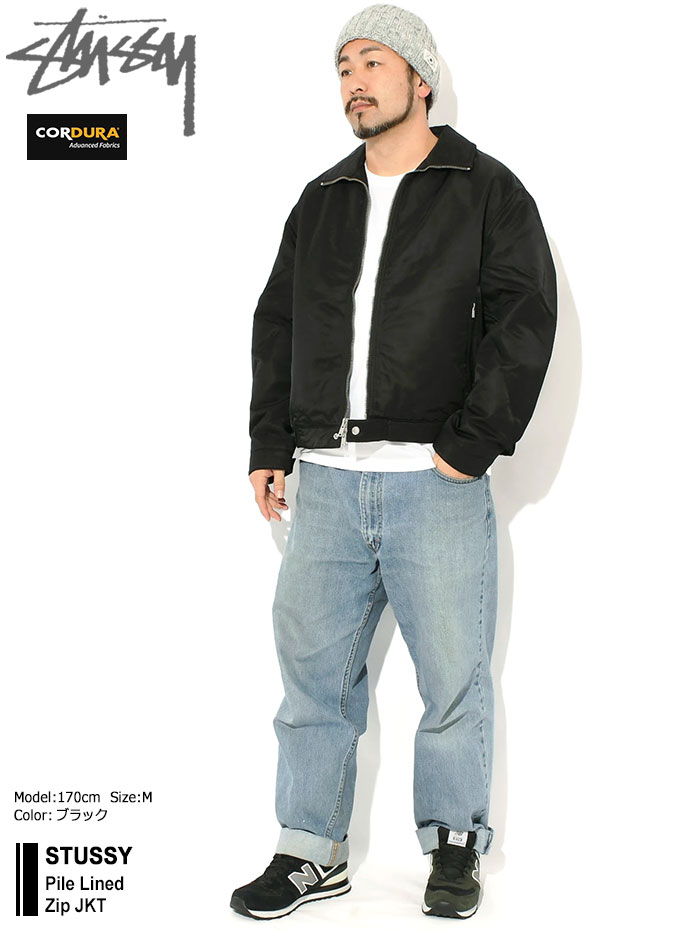 STUSSYステューシーのジャケット Pile Lined Zip01