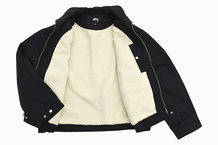 STUSSYステューシーのジャケット Pile Lined Zip11