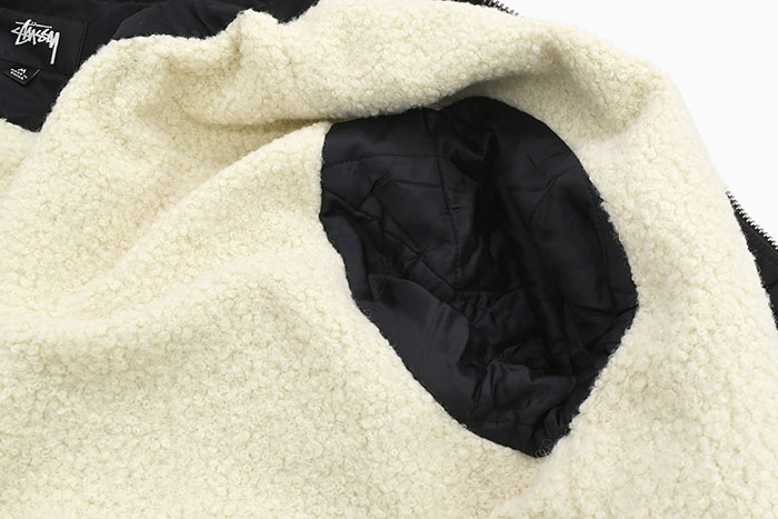 STUSSYステューシーのジャケット Pile Lined Zip13