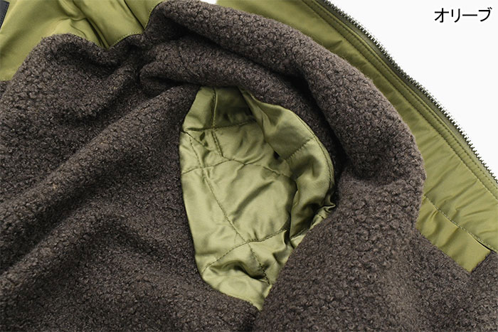 STUSSYステューシーのジャケット Pile Lined Zip19