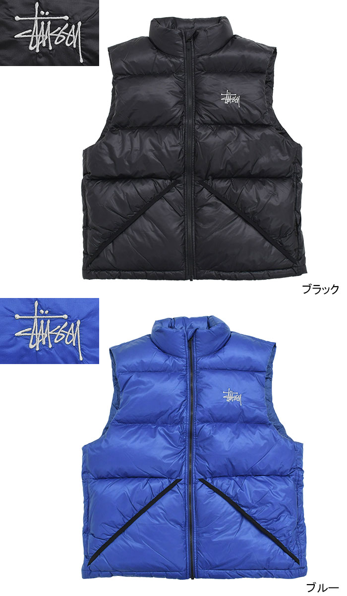 STUSSYステューシーのジャケット Micro Ripstop Down Vest06