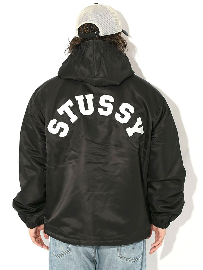 STUSSY（ステューシー） ジャケット メンズ Hooded Coaches ( JKT 中綿