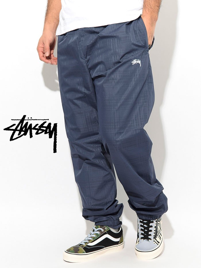 ステューシー パンツ STUSSY メンズ Plaid Track ( stussy Pant