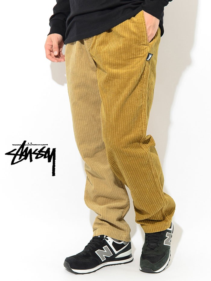 ステューシー パンツ STUSSY メンズ Mix Up Cord Beach ( stussy pant