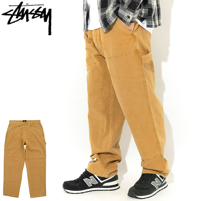 ステューシー パンツ STUSSY メンズ Washed Canvas Work ( stussy