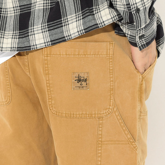 STUSSY ステューシー パンツ メンズ Washed Canvas Work