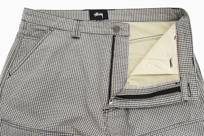 ステューシー パンツ STUSSY メンズ Check Work ( stussy pant ワーク ...