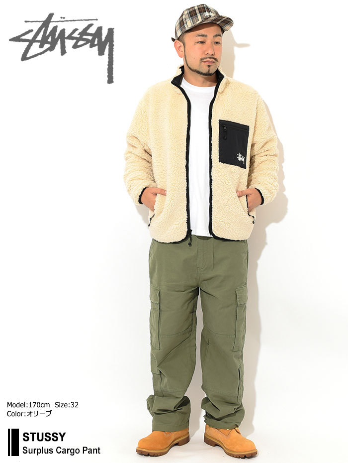 ステューシー パンツ STUSSY メンズ Surplus Cargo ( stussy Pant カーゴパンツ ボトムス 男性用 116502  USAモデル 正規 )