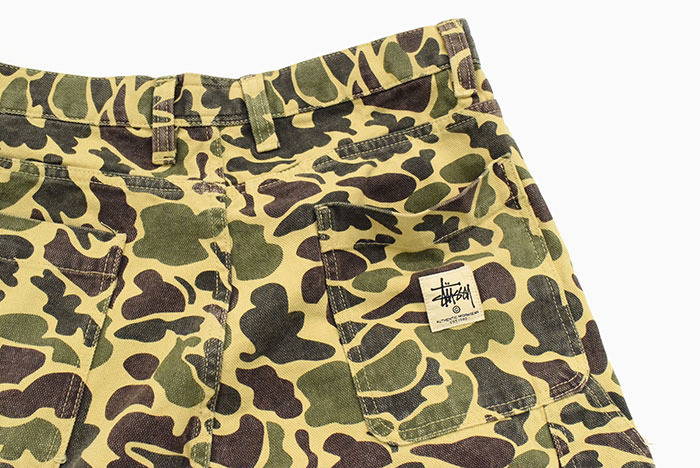 ステューシー パンツ STUSSY メンズ Camo Canvas Work ( stussy pant