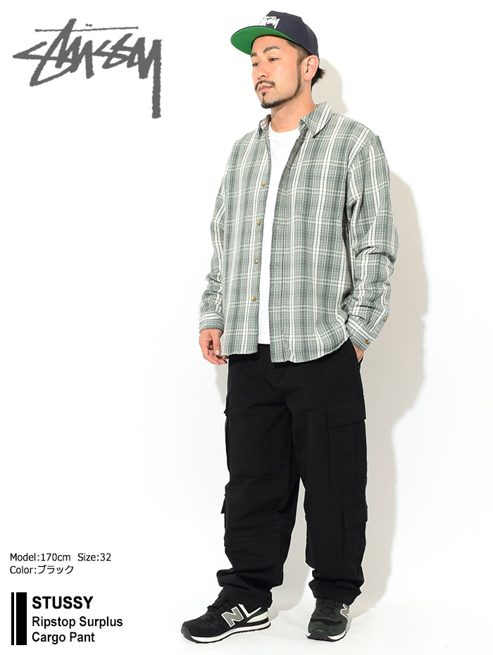 ステューシー パンツ STUSSY メンズ Ripstop Surplus Cargo ( stussy