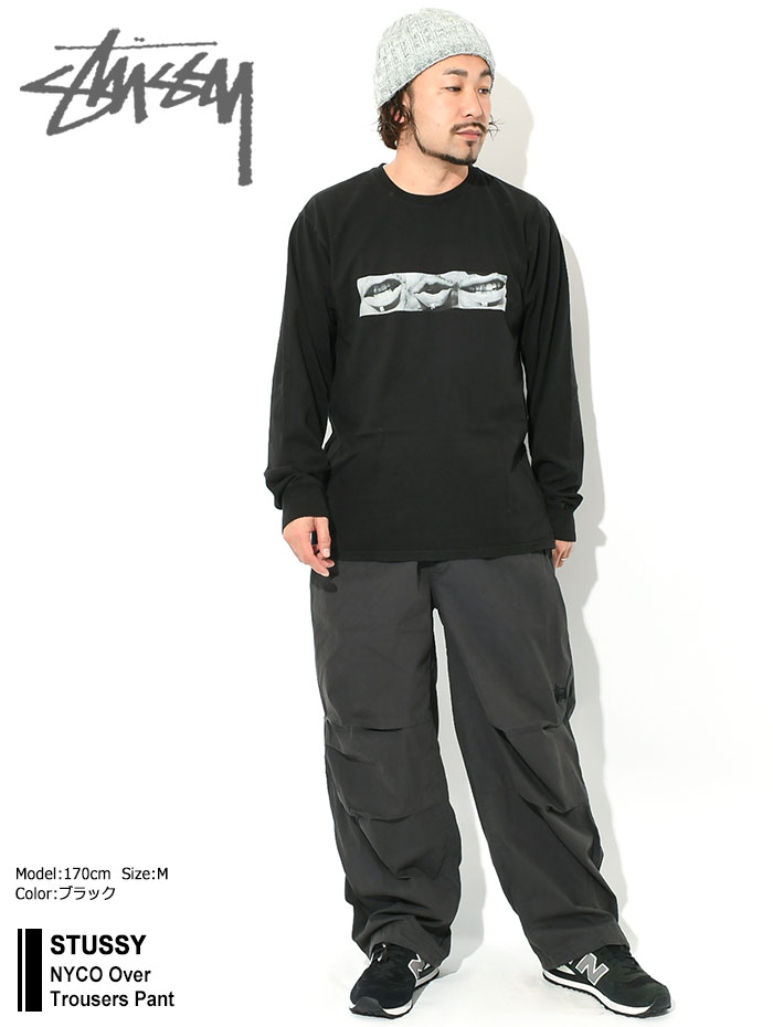 ステューシー パンツ STUSSY メンズ NYCO Over Trousers ( stussy pant ワイドパンツ ボトムス メンズ・男性用  116562 USAモデル 正規 )