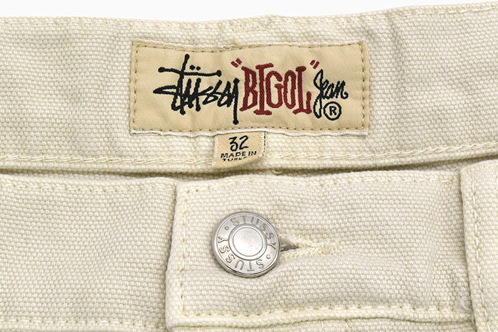 STUSSYステューシーのパンツ Washed Canvas Big OL Denim Pant07