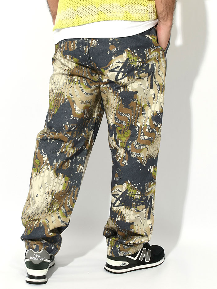 ステューシー パンツ STUSSY メンズ Veil Camo Beach ( stussy pant