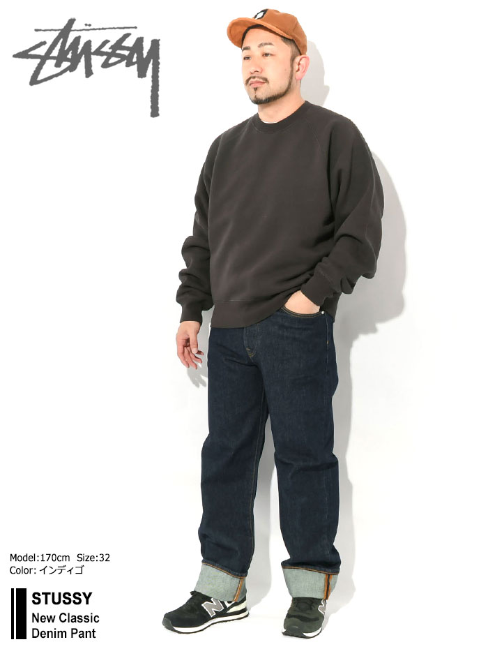 高評価レビュー Classic New メンズ パンツ ステューシー STUSSY ( denim jean パンツ