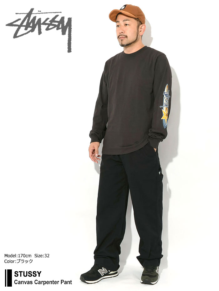 STUSSYステューシーのパンツ Canvas Carpenter Pant01