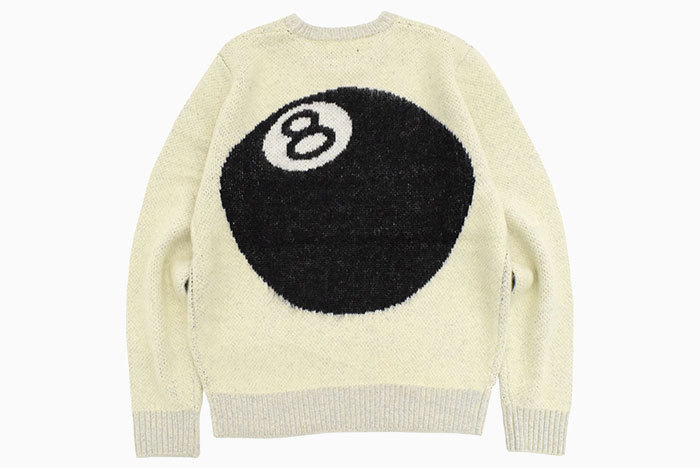 STUSSY ステューシー セーター メンズ 8 Ball Heavy Brushed