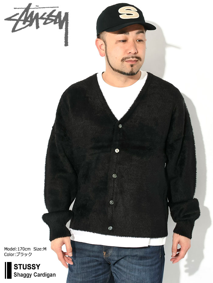 ステューシー カーディガン STUSSY Shaggy ( stussy cardigan シャギー