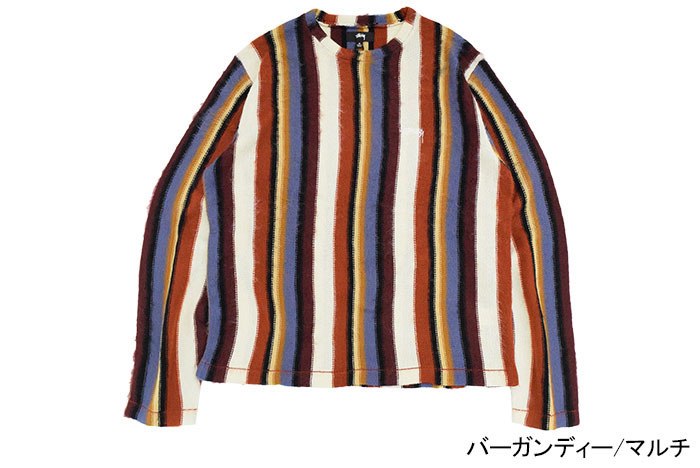 STUSSY（ステューシー） カットソー 長袖 メンズ Vertical Striped