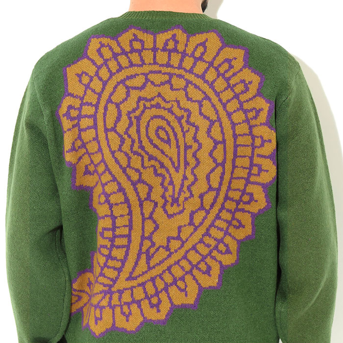 ステューシー セーター STUSSY メンズ Paisley ( stussy sweater クルーネック トップス メンズ・男性用 117118  USAモデル 正規 )