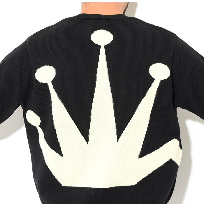 ステューシー セーター STUSSY メンズ Bent Crown ( stussy sweater