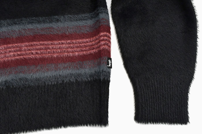 STUSSY ステューシー カーディガン Stripe Shaggy (stussy