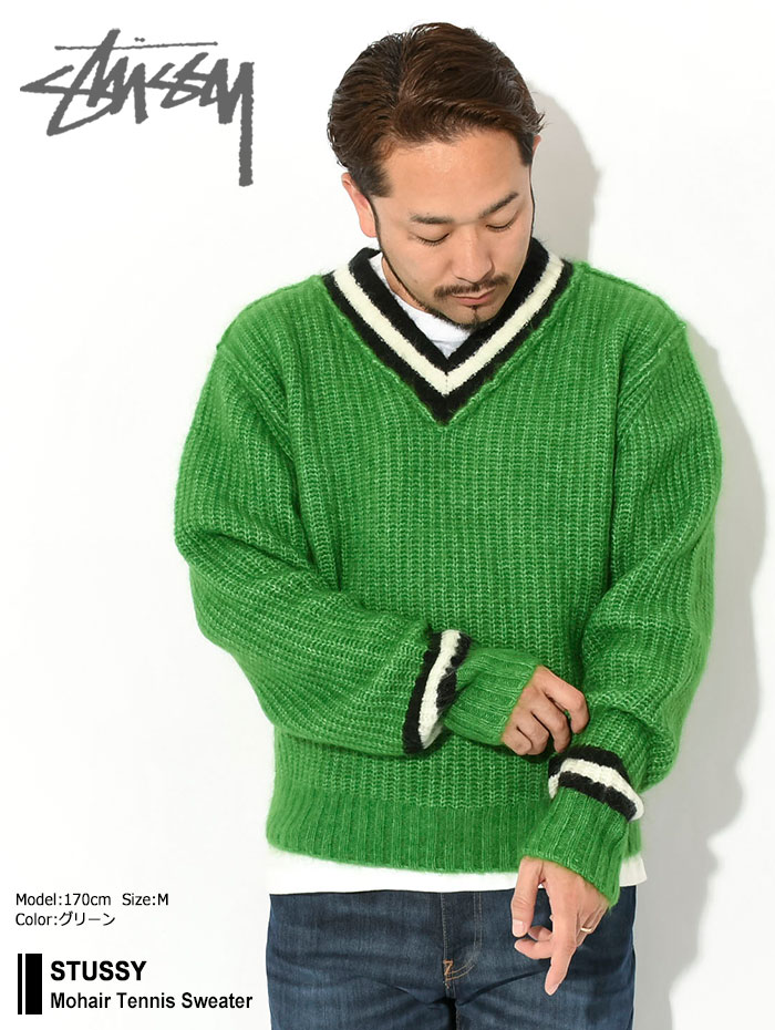 ステューシー セーター STUSSY メンズ Mohair Tennis ( stussy sweater