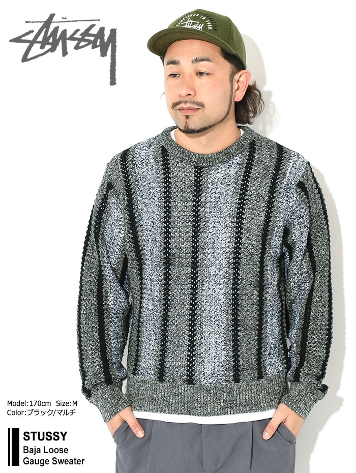 ステューシー セーター STUSSY メンズ Baja Loose Gauge ( stussy