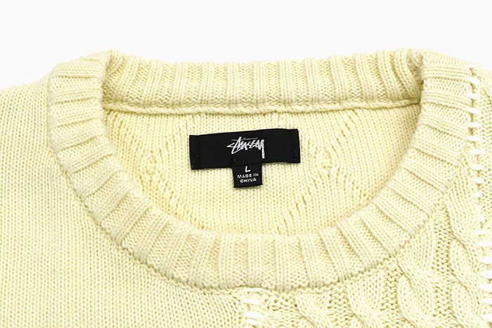 ステューシー セーター STUSSY メンズ Patchwork ( stussy sweater パッチワーク クルーネック トップス 男性用  117158 USAモデル 正規 )
