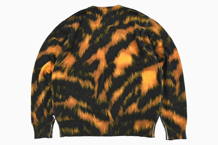 ステューシー セーター STUSSY メンズ Printed Fur ( stussy sweater クルーネック トップス 男性用 117171  USAモデル 正規 )