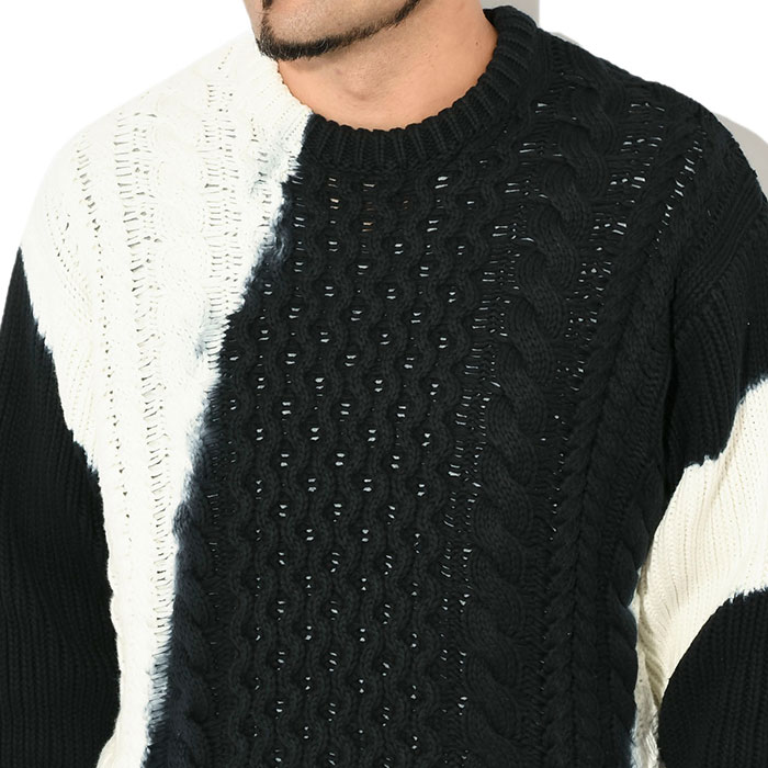 ステューシー セーター STUSSY メンズ Tie Dye Fisherman ( stussy sweater クルーネック トップス 男性用  117188 USAモデル 正規 )